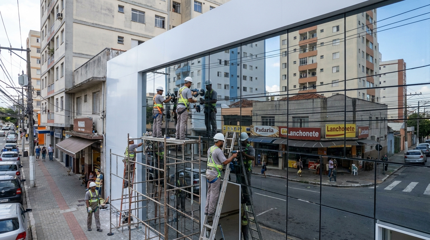 Fechamentos em Vidro em Blumenau‑SC