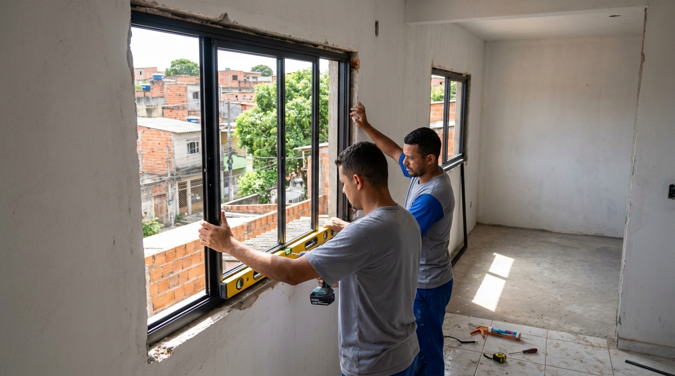 Produção de Portas e Janelas em Blumenau‑SC