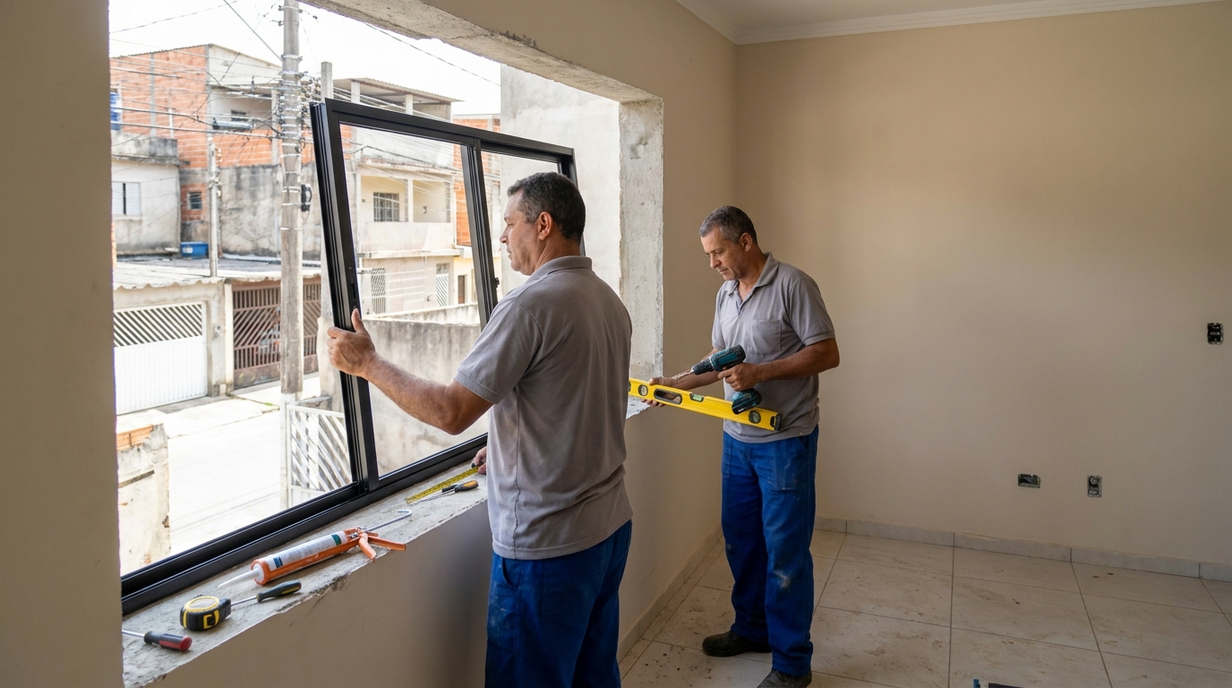 Esquadrias de Alumínio em Blumenau‑SC